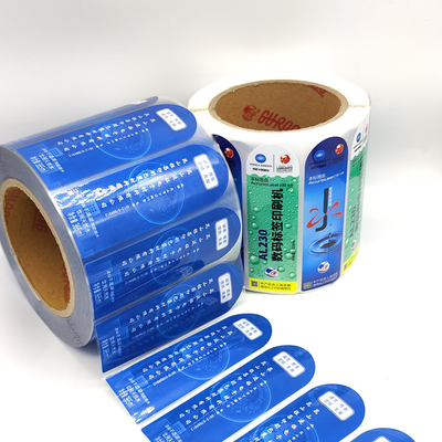 BOPP Juice Bottle Adhesive Sticker Label dat de Stickerbladen vernist van de Kusbesnoeiing