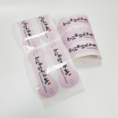 CMYK-de Etiketten BOPP Waterdicht Juice Bottle Labels van de Drankfles