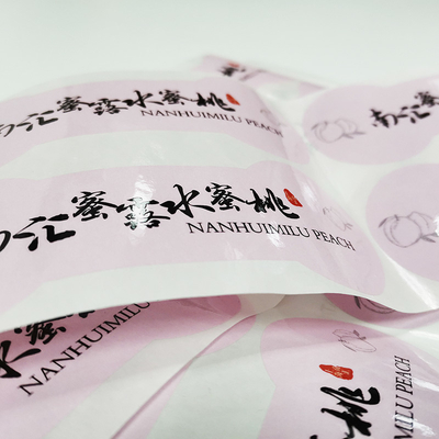 CMYK-de Etiketten BOPP Waterdicht Juice Bottle Labels van de Drankfles