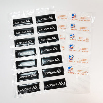 De aangepaste 3D Epoxystickers van de Stickers Glanzende Zelfklevende Epoxyhars