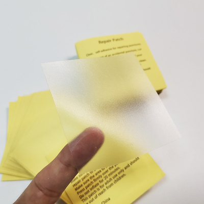 De bulk Opblaasbare Reparatie herstelt Sterke Zelfklevende het Zwembadflarden van CMYK