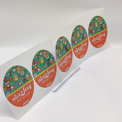 Het zilveren het Document van de Folie Voor het drukken geschikte Vinylsticker Document van de Kruiken Decoratieve Waterdichte Sticker