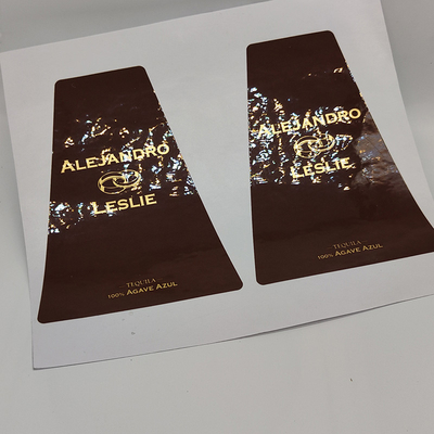 Glanzend Zelfklevend de Stickerdocument van Matte Adhesive Label Stickers TPU BOPP
