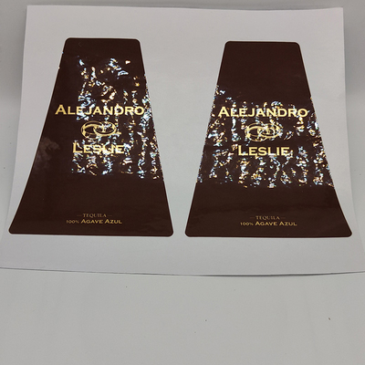 Glanzend Zelfklevend de Stickerdocument van Matte Adhesive Label Stickers TPU BOPP