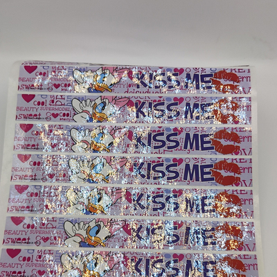 Flexo die Glanzend de Stickerdocument drukt van Pantone PMS van Zelfklevend Etiketstickers