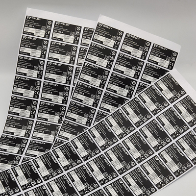 BOPP-Document maken de Verpakkende Etiketstickers het Vernissen van Industriële Zelfklevende Etiketten waterdicht
