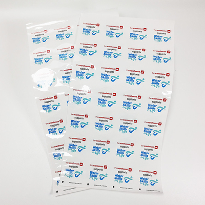 Permanente van de de Markeringsprijs van Douane Kleinhandelsetiketten Rechthoekige CMYK BOPP het Etiketstickers
