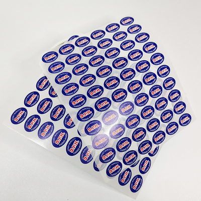 Glanzende van de de Kruidenierswinkelopslag van Matte Custom Printed Food Labels CMYK BOPP de Plankenetiketten