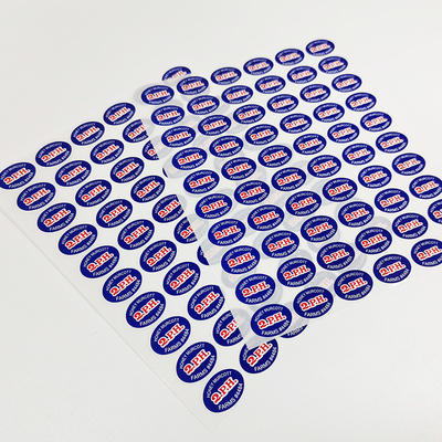 Glanzende van de de Kruidenierswinkelopslag van Matte Custom Printed Food Labels CMYK BOPP de Plankenetiketten