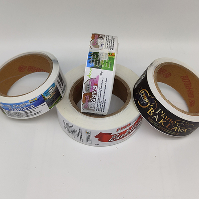 Waterdichte Verwijderbare Verpakkende het Voedseletiketten van de Voor het drukken geschikte Etikettenchocolade