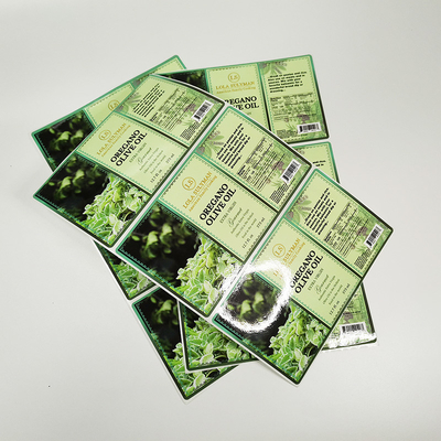 Het Voedselpakket van CMYK Digitale Etikettering BOPP Gepersonaliseerde Zelfklevende Etiketten
