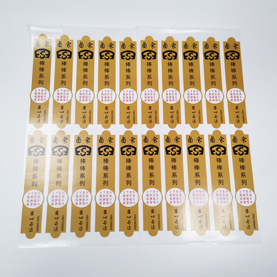 Het CMYK Gekleurde Stickerdocument BOPP lamineerde Glanzende Zelfklevende Etiketten