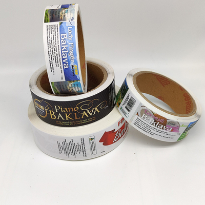 De Vinylsticker van Avery Permanent Food Adhesive Labels met Matt Lamination