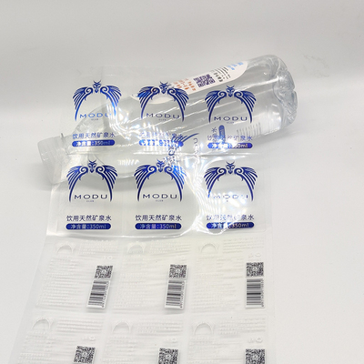 De holografische Etiketten BOPP van de Drankfles filmt Transparant Flessenetiket