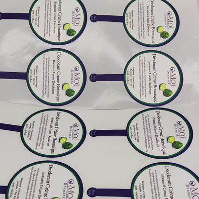 Van de de Drankfles van Juice Bottle Labels Waterproof BOPP van de lollydouane de Verbindingsstickers