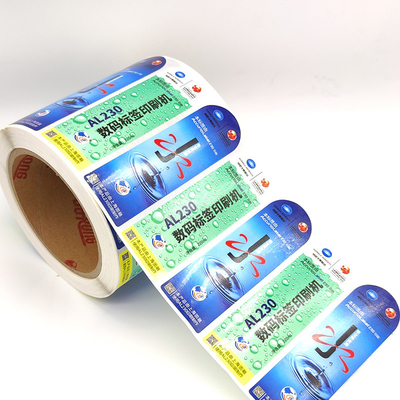 BOPP Juice Bottle Adhesive Sticker Label dat de Stickerbladen vernist van de Kusbesnoeiing