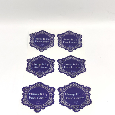 Het HUISDIERENmatrijs van Pantone sneed de Waterdichte Kosmetische Etiketten BOPP Vinylstickers