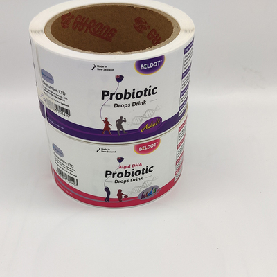 BOPP-van de Farmaceutische Productenpharma van het HUISDIERENetiket van de Kruiketiketten de Verwijderbare Kleefstof