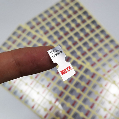 De kus sneed Waterdichte Synthetische Sticker