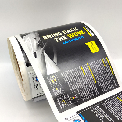 Dubbel van de de Stickers Ovaal BOPP Film van het Laag Zelfklevende Etiket Voor het drukken geschikt de Stickerdocument