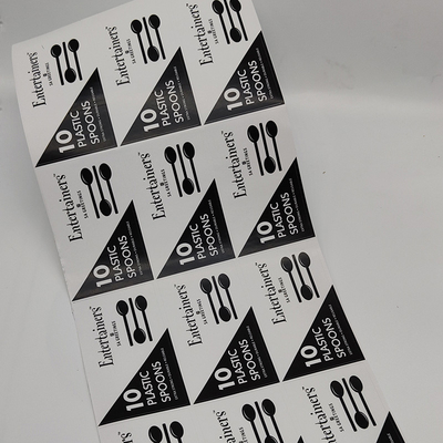 Weerbestendige Voor het drukken geschikte Verwijderbare de Zelfklevende Etikettenbladen van Huishoudenetiketten CMYK BOPP