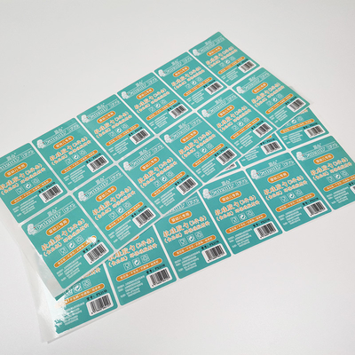 Glanzende Verwijderbare Matte Sticker Paper Waterproof Synthetic-Wasmiddelstickers