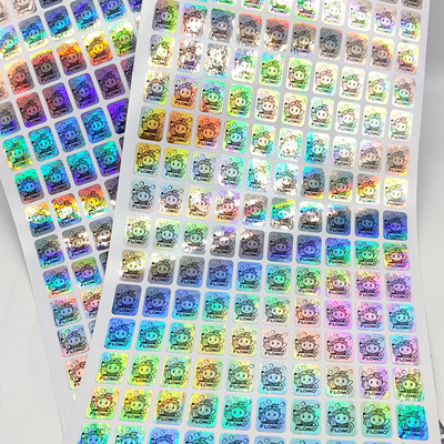 3D QR Holografische de Verbindingsstickers van veiligheids Anti Vervalste Etiketten