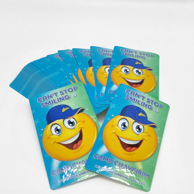 Permanente CMYK-van de Besnoeiingsstickers BOPP van de Douanematrijs Glanzende de Lamineringskleefstof