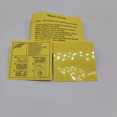 Van het het Zwembadflard van de compensatiedruk de Uitrustingspvc Matte Air Mattress Patch Kit