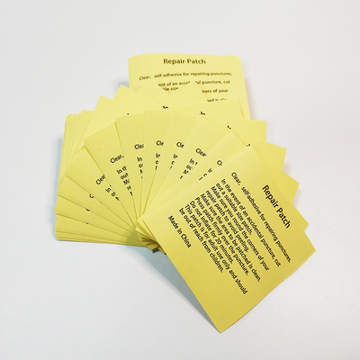 De bulkflarden Vierkant Matte Adhesive Repair Patches van de Productie Opblaasbare Reparatie