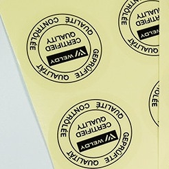De duidelijke Vinyl Materiële van de Stickersbladen van het Douane Zelfklevende Etiket Druk van Flexo