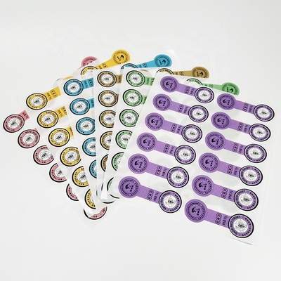 Kleeflabels voor binnen / buiten met digitaal / scherm / flexodruk