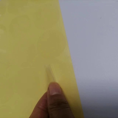 Op maat gemaakte transparante kleeflabels voor zeeldoos of -zak