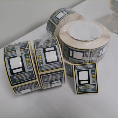 Waterdichte kleefstof vinyl sticker voor consumentenelektronica-apparatuur