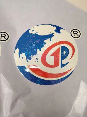 Makkelijk af te schillen Holografische zegelstickers UV Resist Print Duurzaam waterdicht laserlabel voor logo