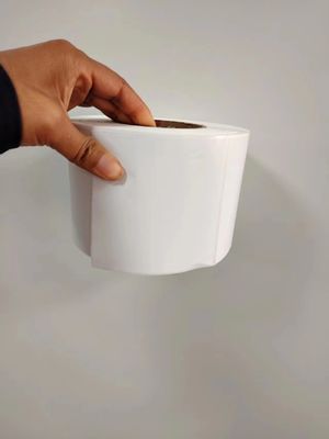 Thermisch papier Verpakkingsetiketten Stickers Rechthoekig Mat Waterdicht Papier Vinyl